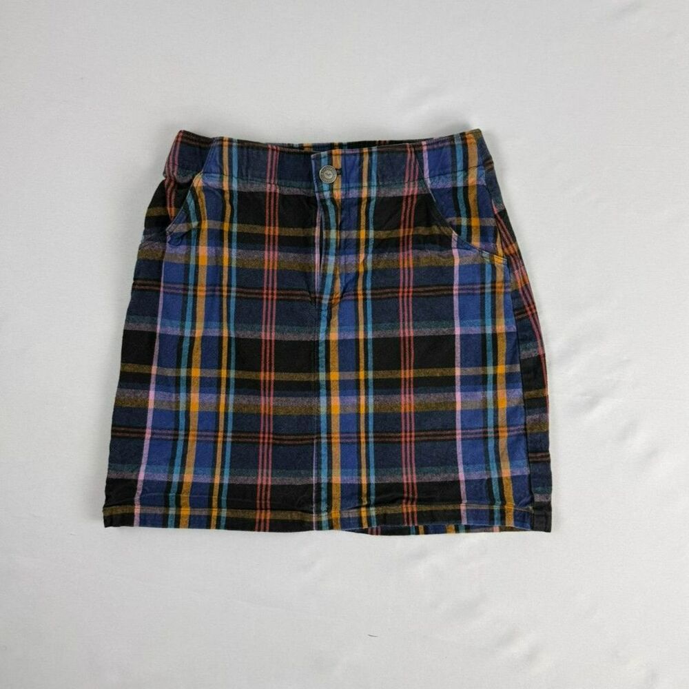 Hollister Plaid Ultra High-Rise Mini Skirt - XS